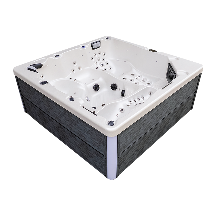 Acrylic Balboa Spa Freestanding Soaking Tub with 108 Air Jets