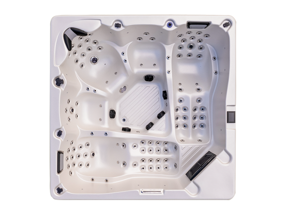 Acrylic Balboa Spa Freestanding Soaking Tub with 108 Air Jets