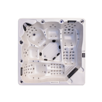 Acrylic Balboa Spa Freestanding Soaking Tub with 108 Air Jets