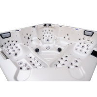 Acrylic Balboa Spa Freestanding Soaking Tub with 108 Air Jets