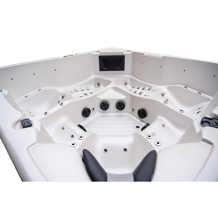 Acrylic Balboa Spa Freestanding Soaking Tub with 108 Air Jets