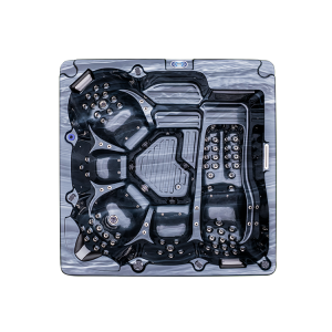 Energiatakarékos 6 személyes hidromasszázs pezsgőfürdő luxusvillához