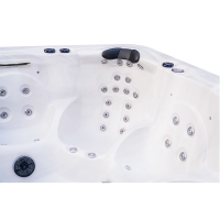 Outdoor 7 Person Spa Heated Whirlpool Hot Tub 110V / 220V