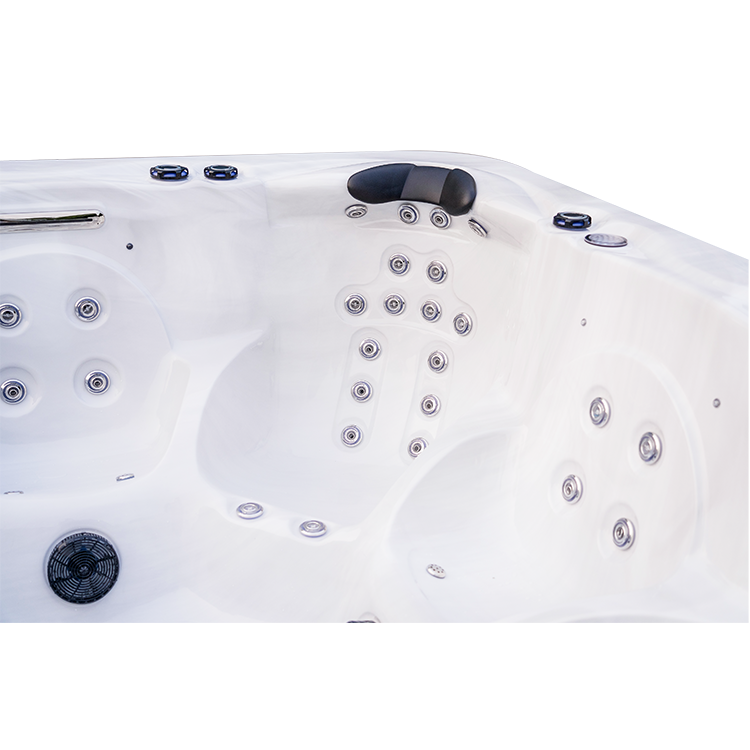 Outdoor 7 Person Spa Heated Whirlpool Hot Tub 110V / 220V