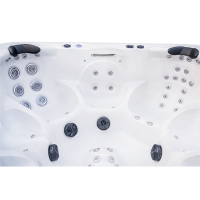 Outdoor 7 Person Spa Heated Whirlpool Hot Tub 110V / 220V