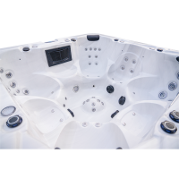 Outdoor 7 Person Spa Heated Whirlpool Hot Tub 110V / 220V