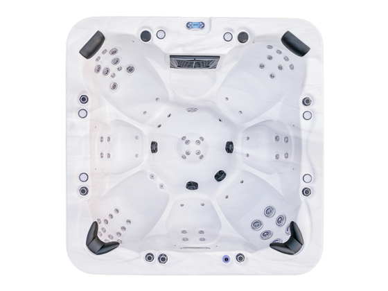 Outdoor 7 Person Spa Heated Whirlpool Hot Tub 110V / 220V