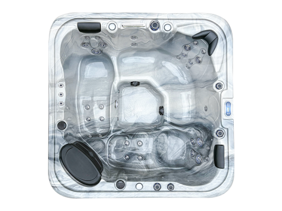 Energeticky úsporná vířivka Spa Balboa pro 5 osob, luxusní venkovní vířivky