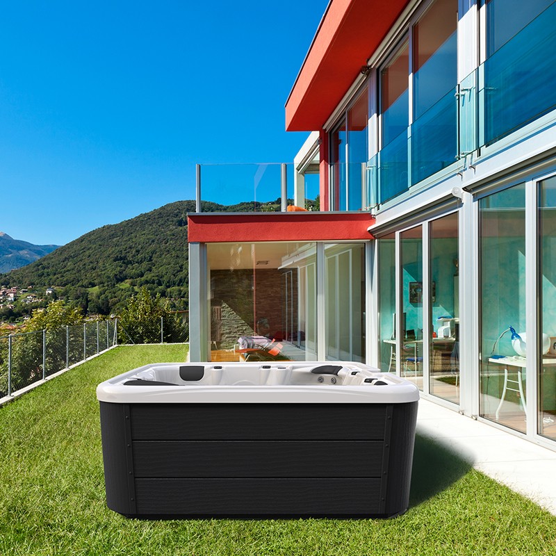 freestanding spa hot bathtub