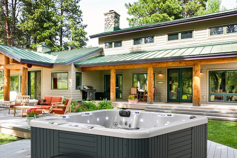 Will hot water soften an acrylic hot tub?