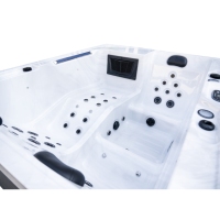 Luxury Garden Whirlpool Bathtub 3 Person Jacuzzi Hot Tub Spa