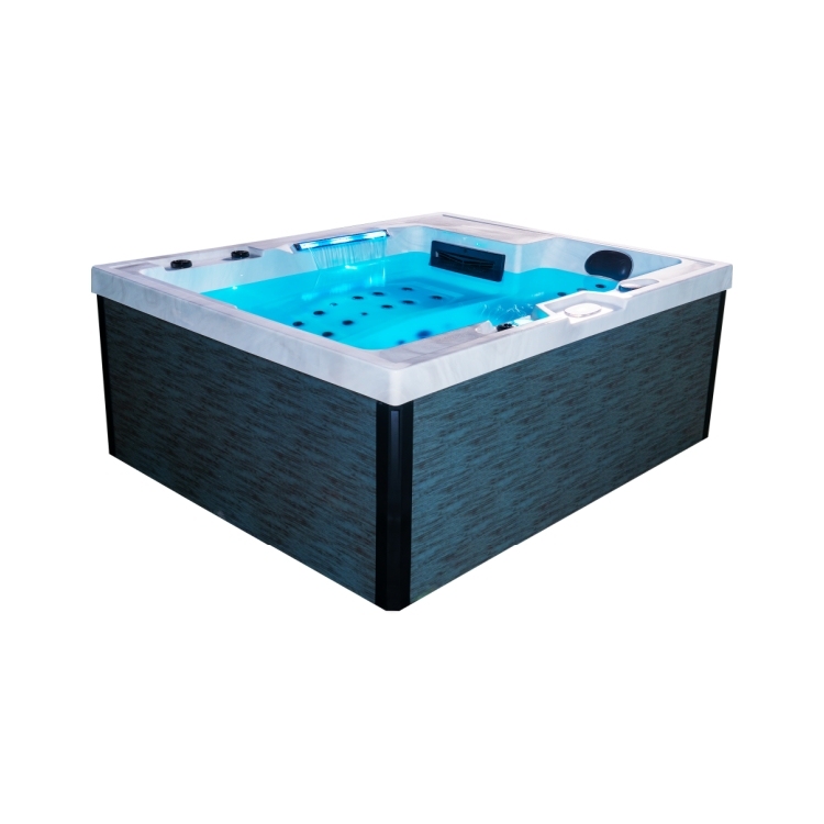 Luxury Garden Whirlpool Bathtub 3 Person Jacuzzi Hot Tub Spa
