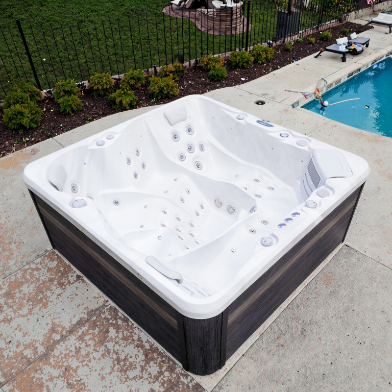 outdoor whirlpool spa