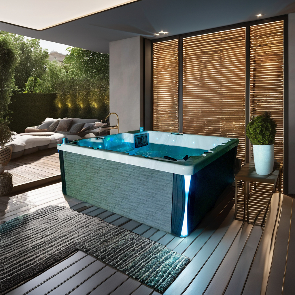 outdoor whirlpool spa