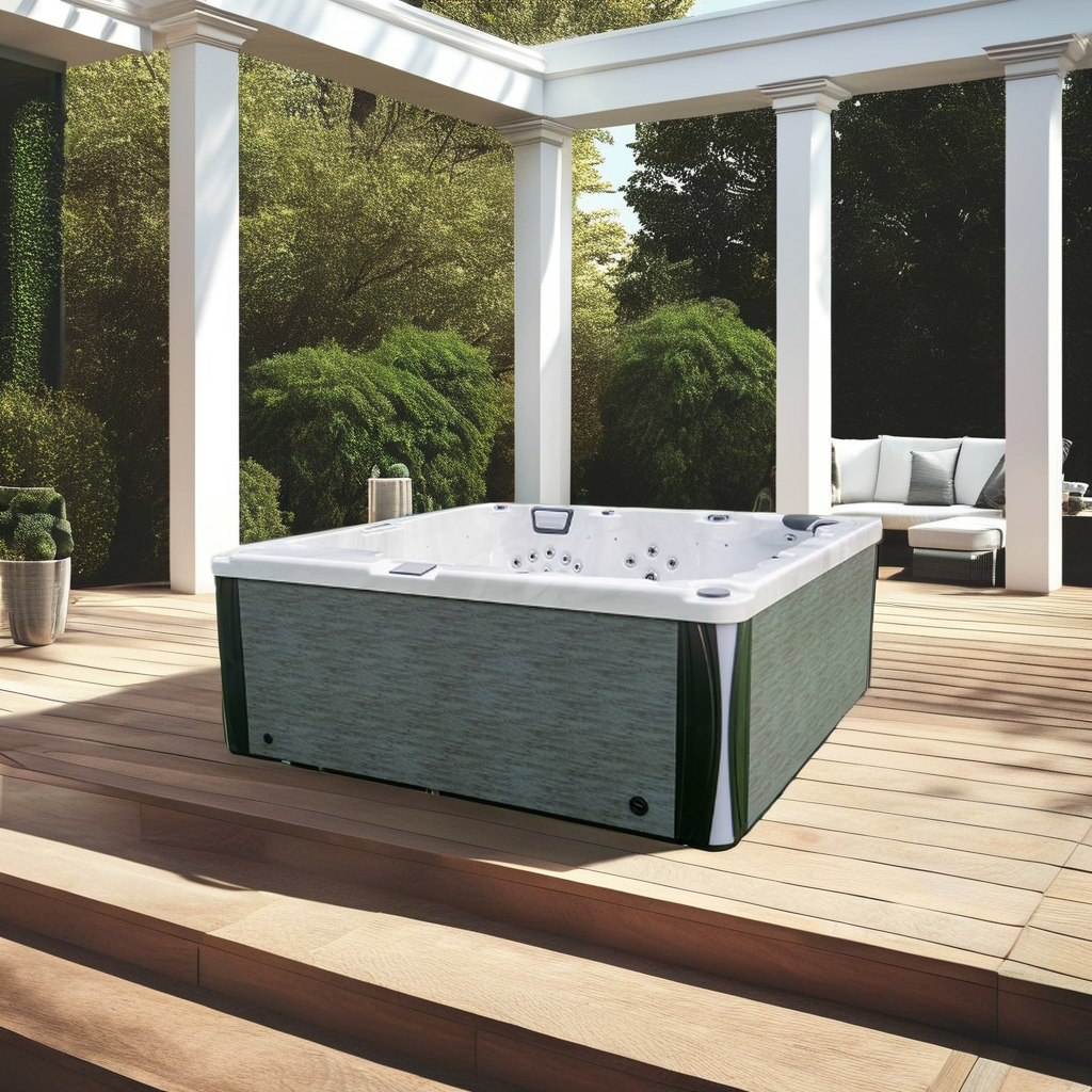 outdoor whirlpool spa