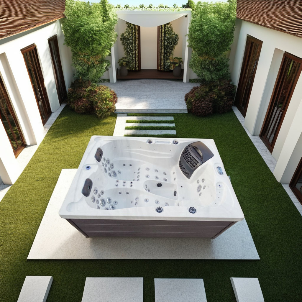 Outdoor Whirlpool Hot Tub
