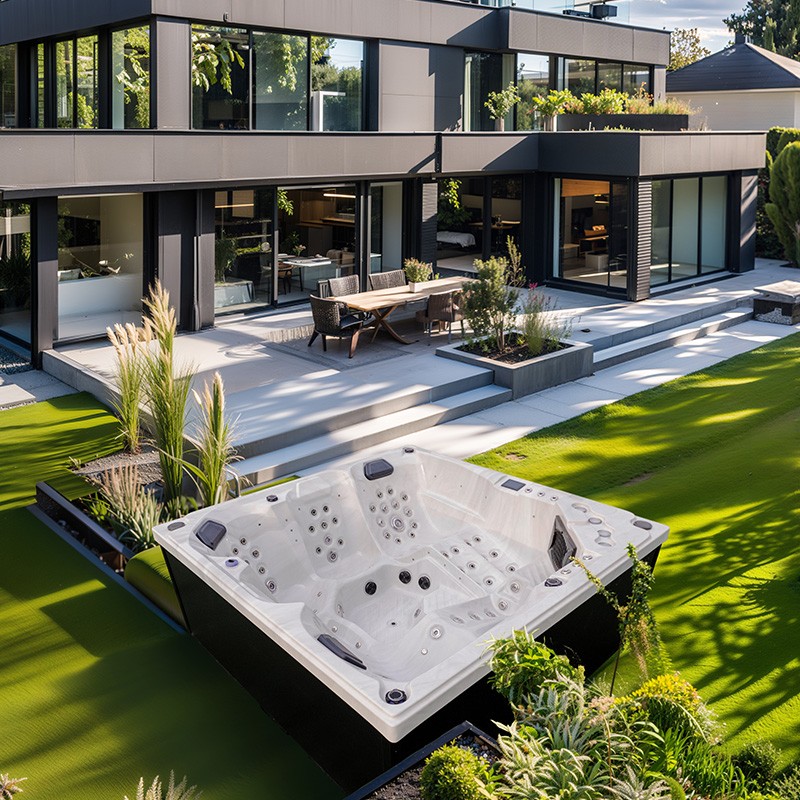 outdoor whirlpool spa