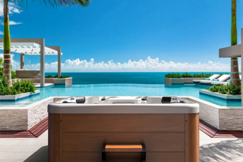How long after getting a tattoo can I soak in an outdoor hot tub?