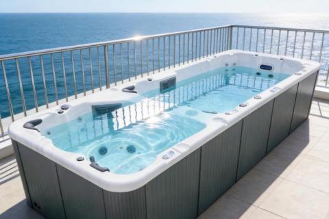 Outdoor Swim Spa Tub Applications in Residential Communities