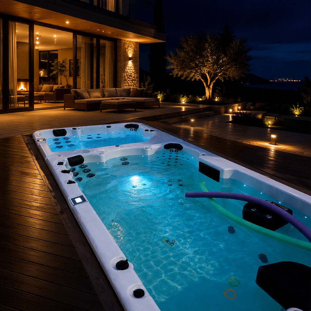 Outdoor Swim Spa Tub Outdoor Swim Spa Tub
