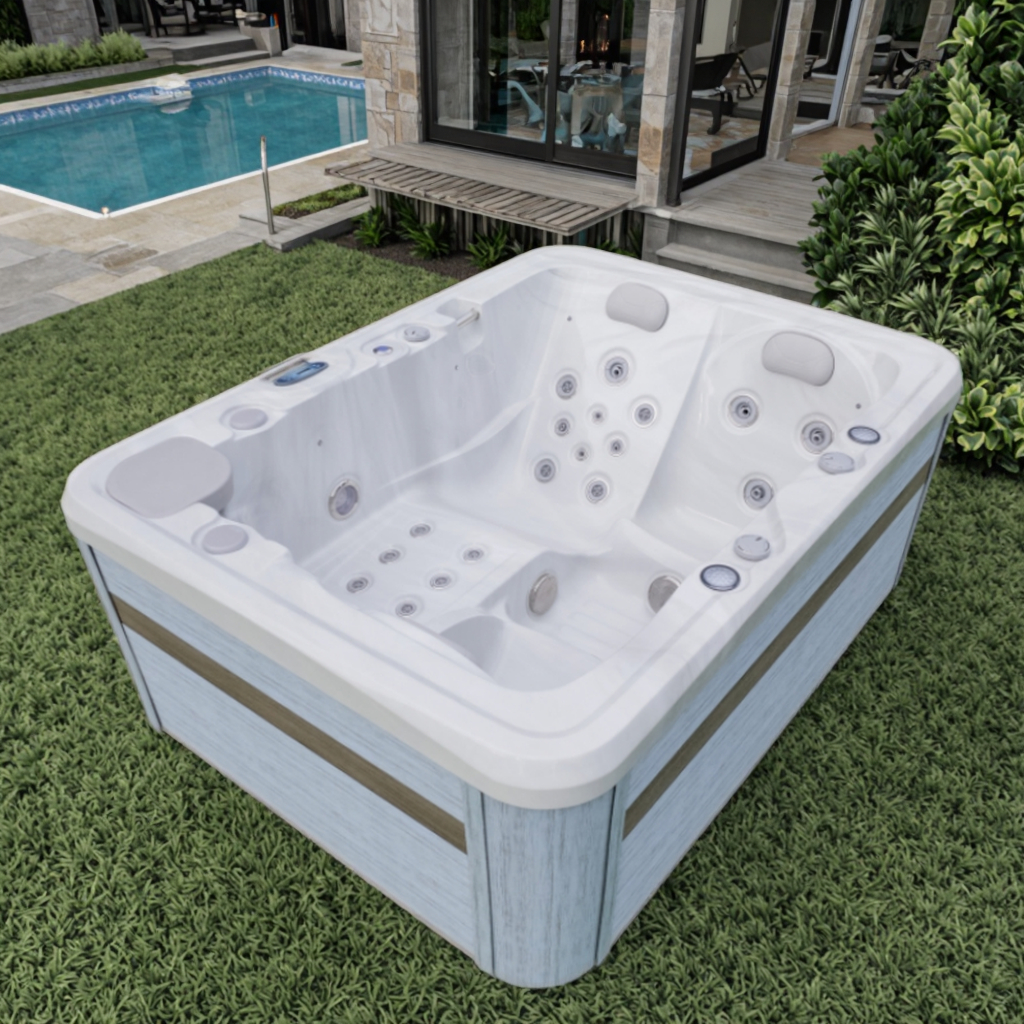 outdoor spa hot tub
