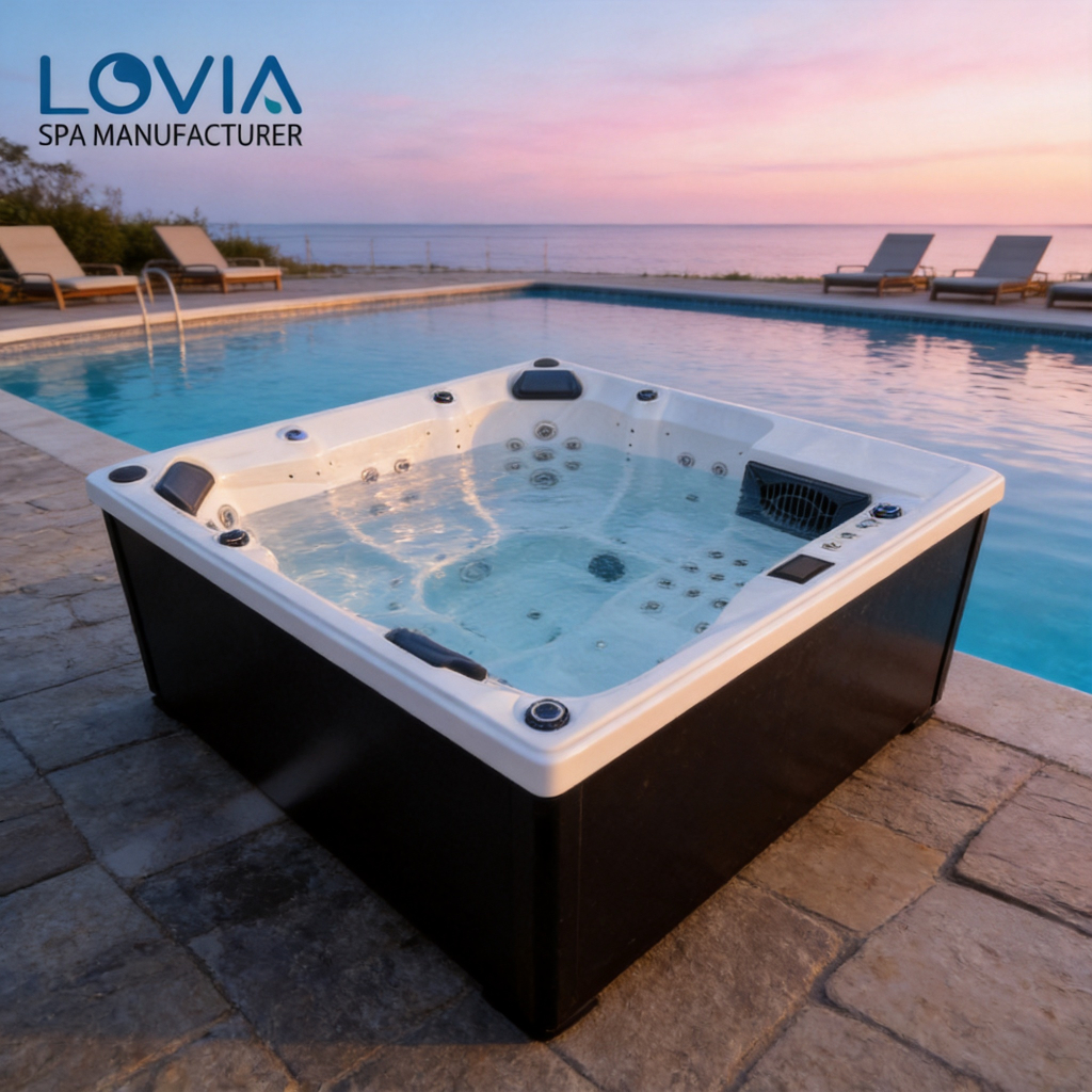 outdoor whirlpool spa