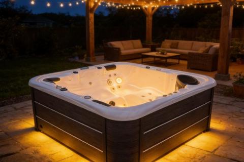 Why are custom outdoor spa hot tubs becoming increasingly popular?