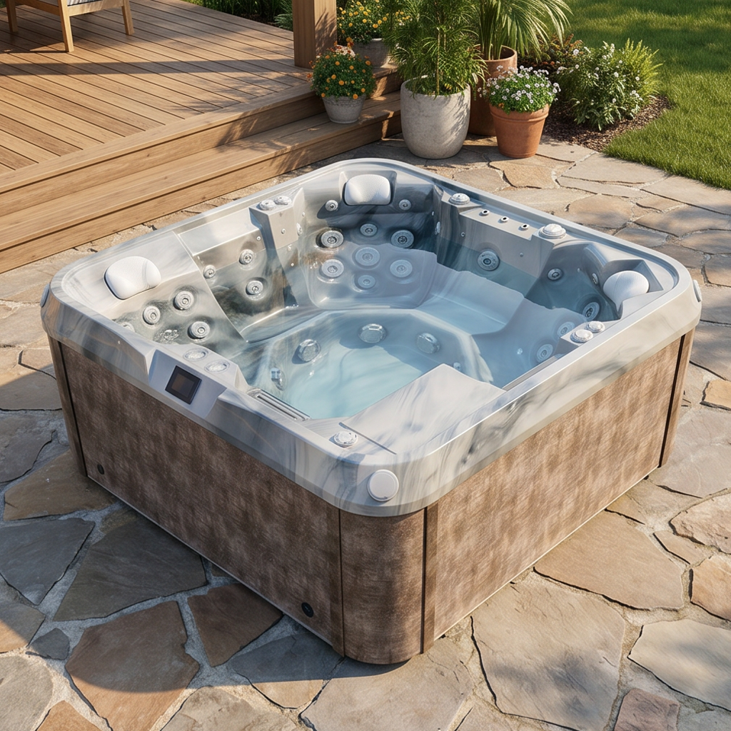 outdoor spa