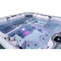 5 Person Hot Tub Spa Family Outdoor Whirlpool with Massage