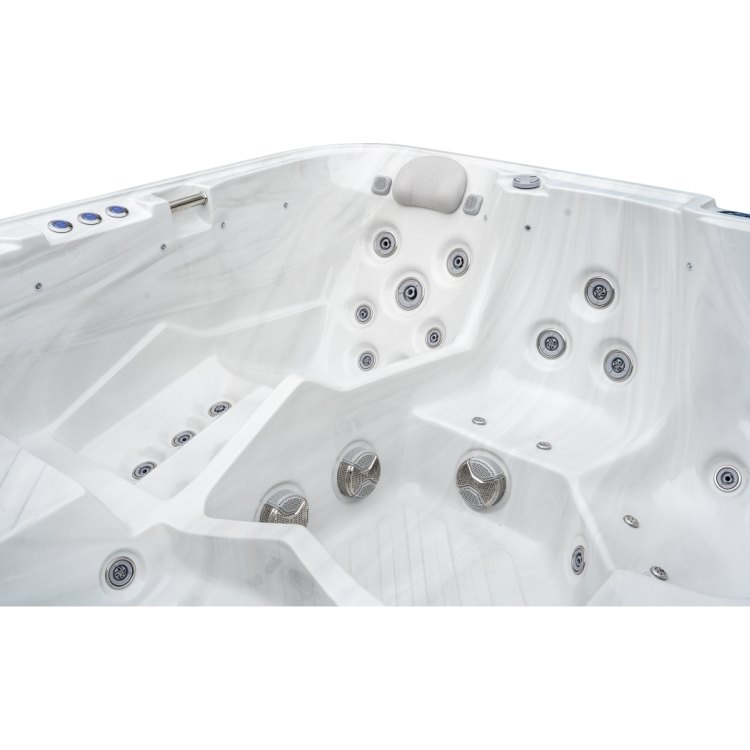 5 Person Hot Tub Spa Family Outdoor Whirlpool with Massage