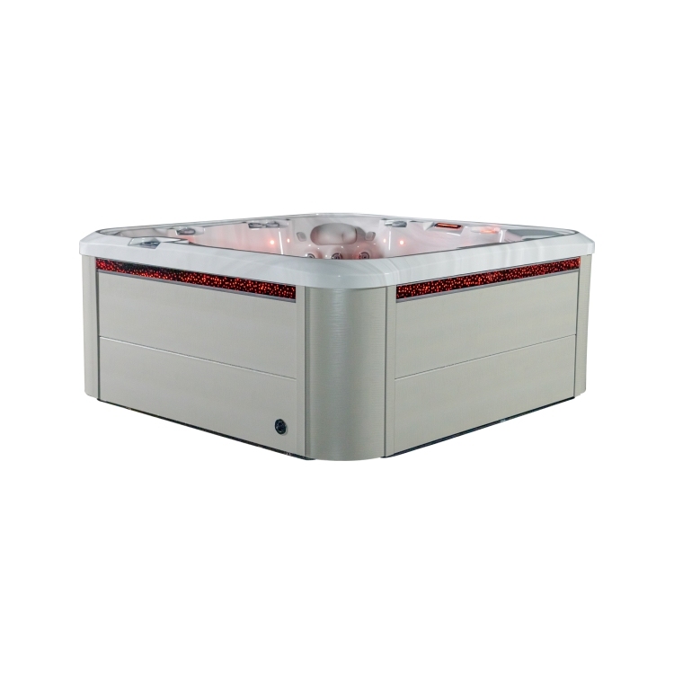 6 Person Outdoor Spa 1 Lounger 5 Seats Hot Tub Whirlpool