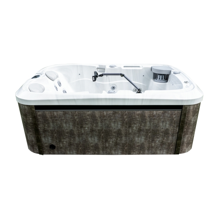 Two Person Whirlpool Spa Compact Couples Hot Tub for Garden