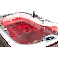 Two Person Whirlpool Spa Compact Couples Hot Tub for Garden