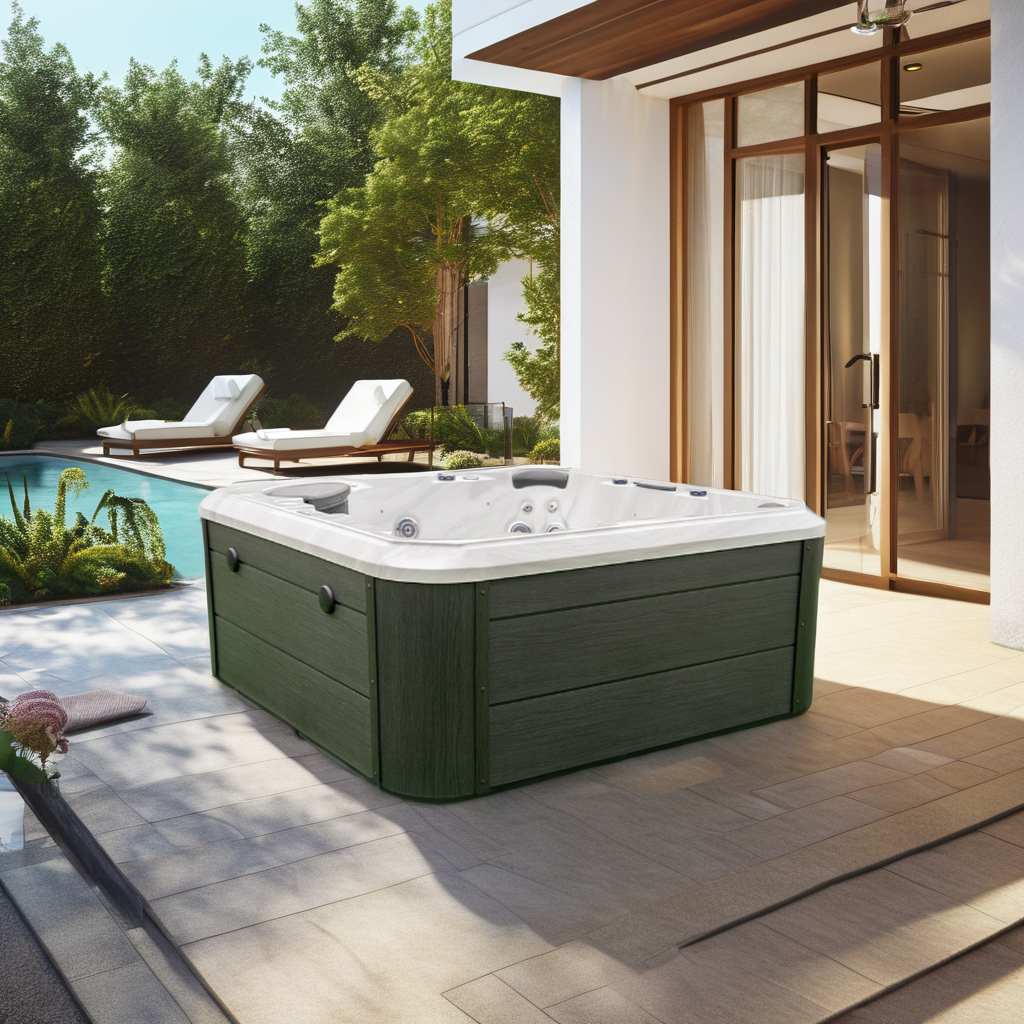 9-Person Outdoor Hot Tub