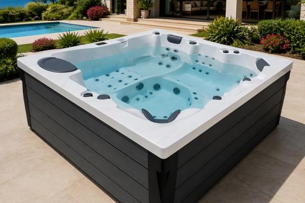 Kann man in einem Whirlpool im Freien auch hartes Wasser verwenden?
