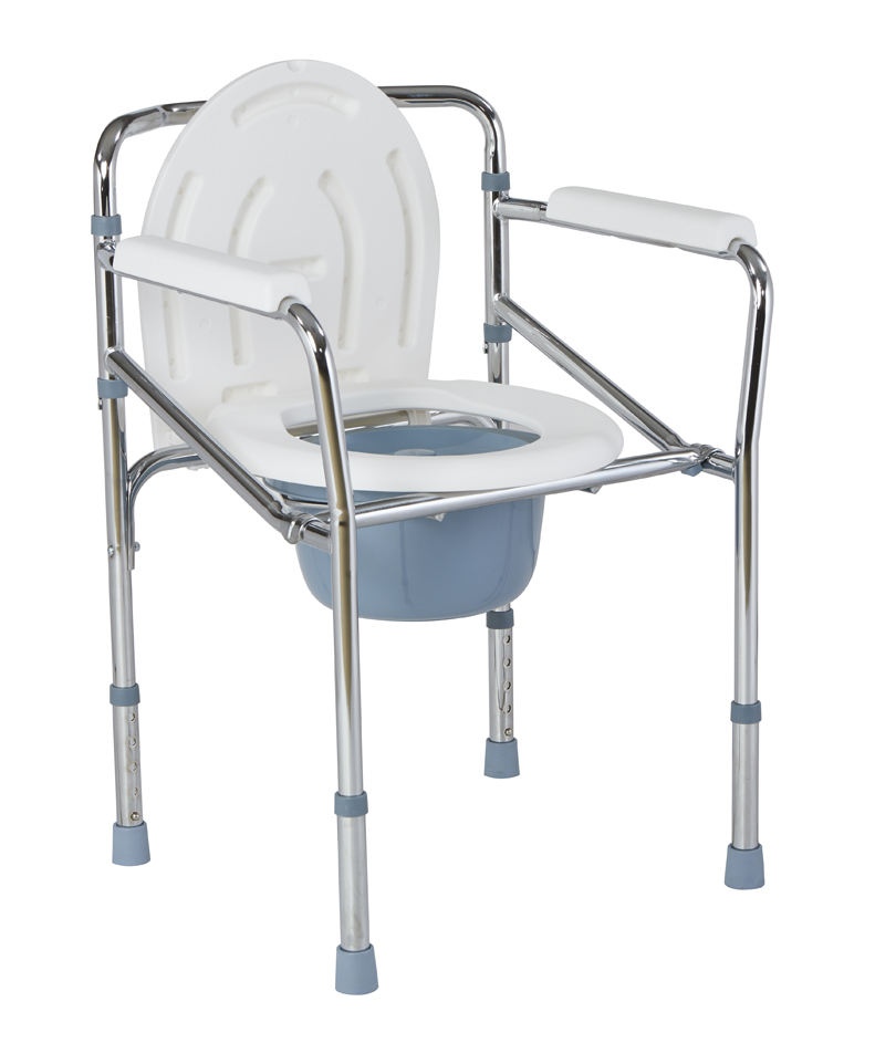Supply Shower Mobile Commode Chair Movable For Toilet Wholesale Factory