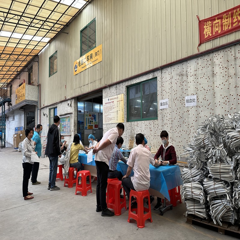 JIANLIAN HOMECARE PRODUCTS Mga aktibidad sa eksaminasyong pisikal