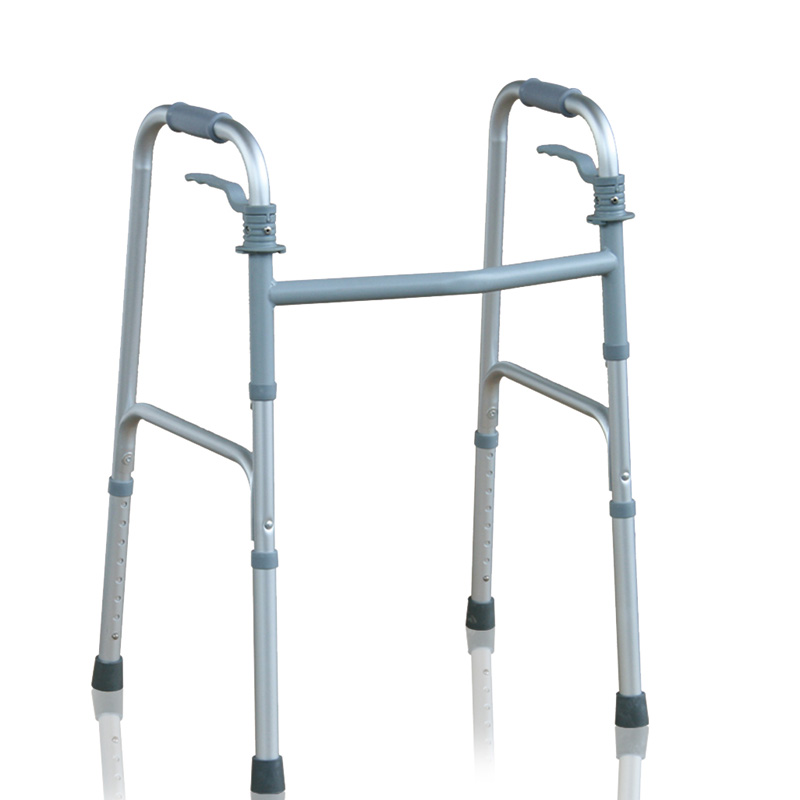 Magaan na Folding Walker na May Upuan