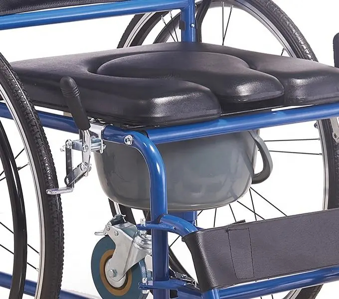 Portable Hospital Toilet With Wheel Toilet Chair