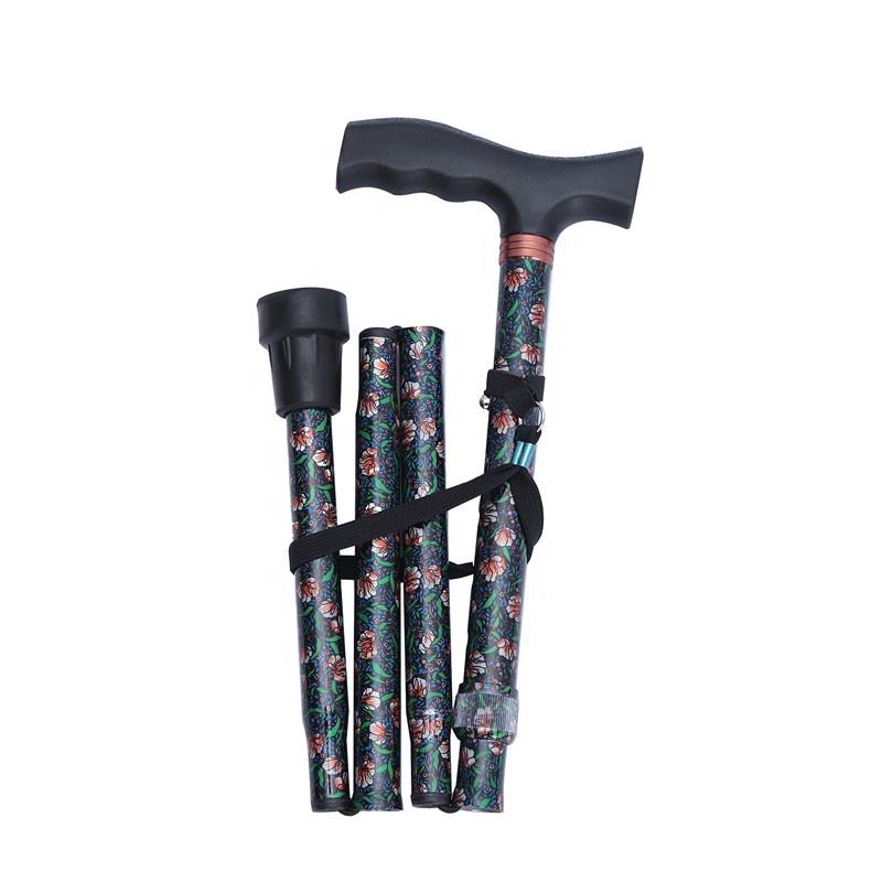 Supply Standard Collapsible Aluminum Walking Stick Wholesale Factory JIANLIAN HOMECARE