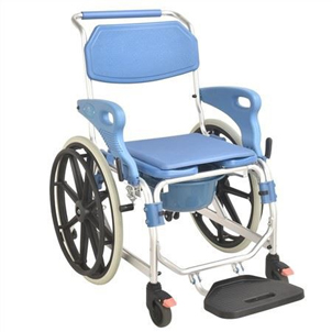Wheel Chair With Toilet Commode