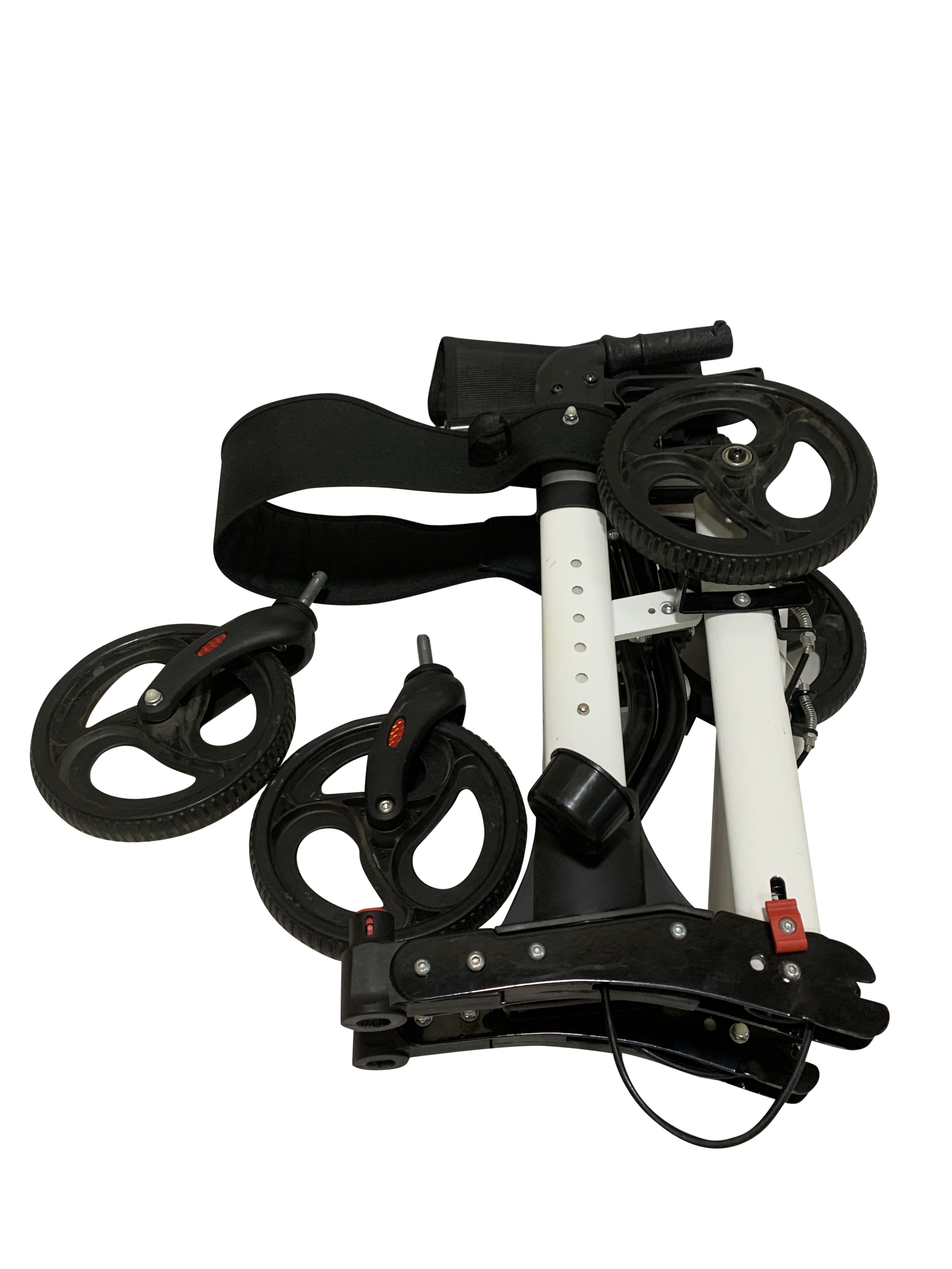 Portable Folding Wheeled Toilet Chair