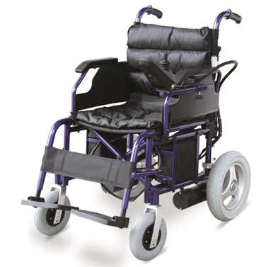 Disabled Folding Electric Wheelchair Lightweight