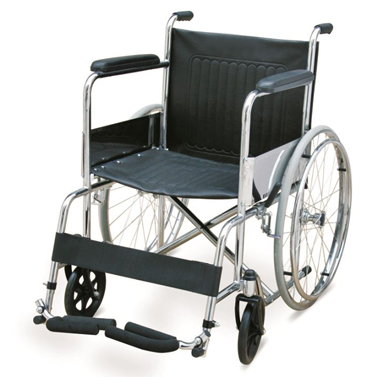 Standard Manal Steel Wheelchair Foldable