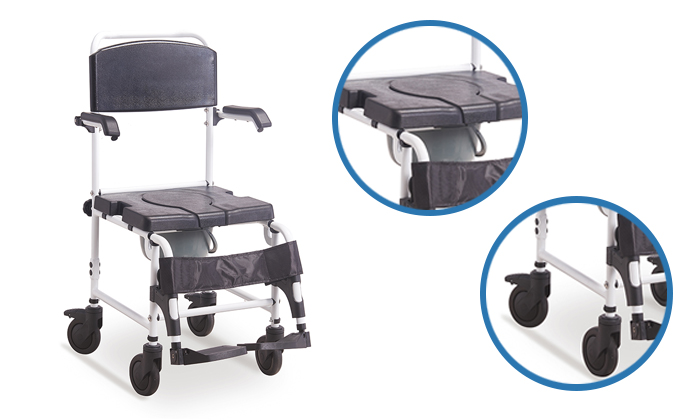 bedside commode wheelchair