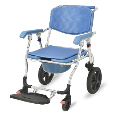 Shower Commode Chair With Wheels For Disabled