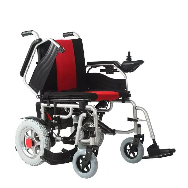 electric folding wheelchair