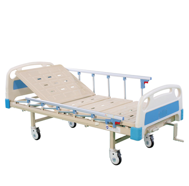 3 Crank Manual Hospital Medical Bed For Patient