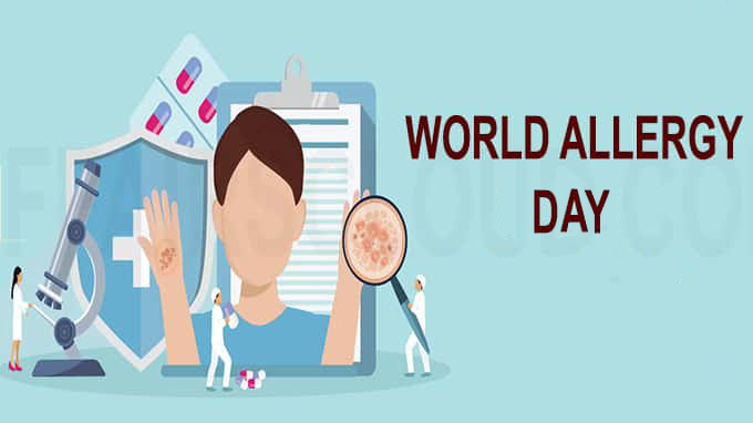 Ang World Allergy Day ay ipinagdiriwang tuwing ika-8 ng Hulyo bawat taon