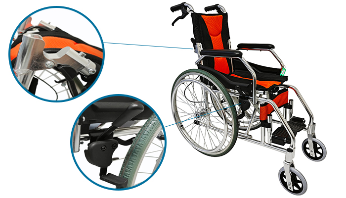 pediatric folding wheelchair